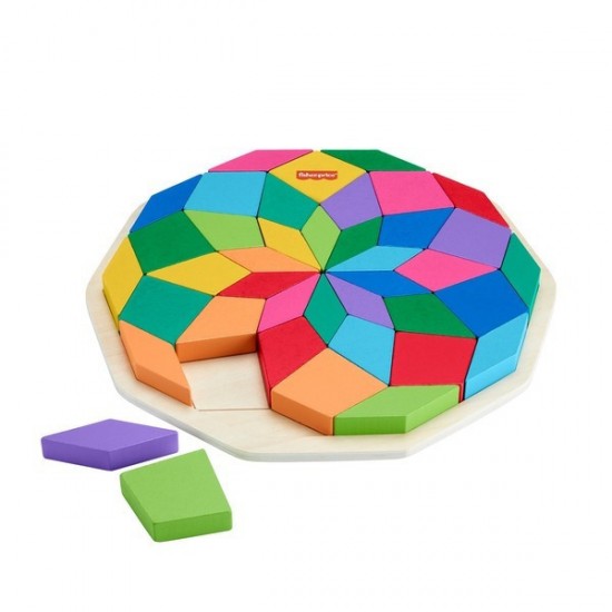 Fisher-Price - Wooden Mandala Puzzle (HXT94) Fisher-Price - Wooden Mandala Puzzle (HXT94)