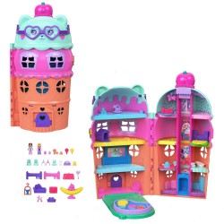  Mattel Polly Pocket: 1'' Polly Mini - Gelato House Playset (JFT91)