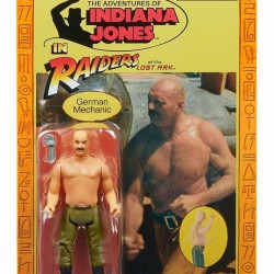Hasbro Fans The Adventures of Indiana Jones: In Raiders of the Lost Ark - German Mechanic Action Figure (10cm) (Excl.) (F6079)