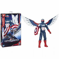  Hasbro Captain America: Brave New World - Titan Heroes Captain America Deluxe Titan Figure (F9301)