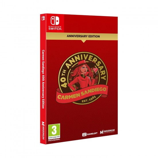  NSW Carmen Sandiego: 40th Anniversary Edition