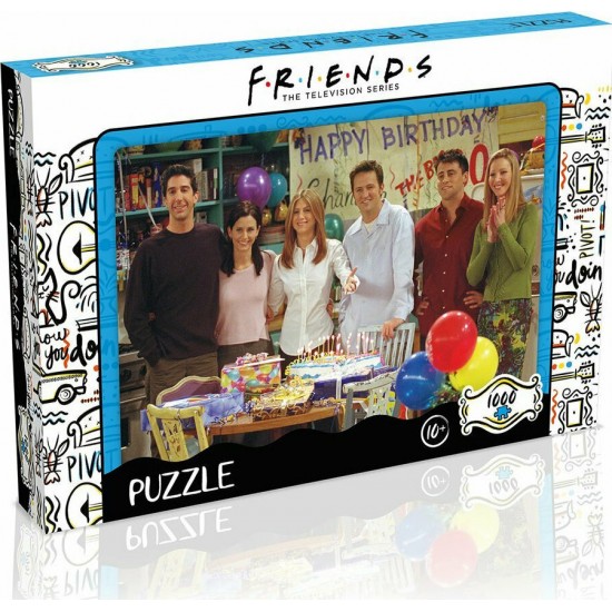 Winning Moves: Puzzle - Friends Happy Birthday (1000pcs) (WM00940-ML1) Winning Moves: Puzzle - Friends Happy Birthday (1000pcs) (WM00940-ML1)