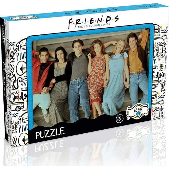 Winning Moves: Puzzle - Friends Stairs (1000pcs) (WM01042-ML1) Winning Moves: Puzzle - Friends Stairs (1000pcs) (WM01042-ML1)