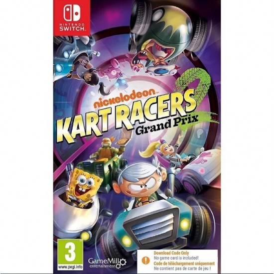 NSW Nickelodeon Kart Racers 2: Grand Prix (Code in a Box) NSW Nickelodeon Kart Racers 2: Grand Prix (Code in a Box)