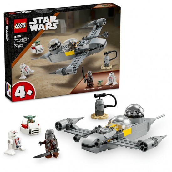  LEGO® Disney: Star Wars™ - Mando and Grogu’s N-1 Starfighter™ (75410)