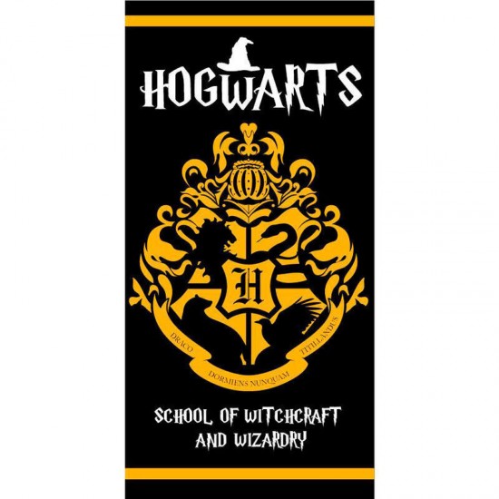 Harry Potter Hogwarts microfibre beach towel Harry Potter Hogwarts microfibre beach towel