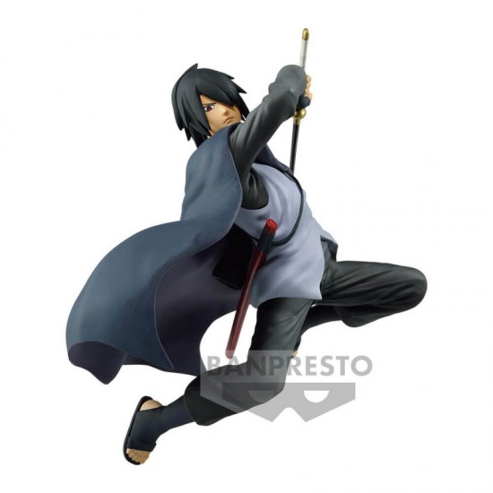 Banpresto Vibration Stars: Boruto Naruto Next Generations - Uchiha Sasuke Statue (14cm) (19029)