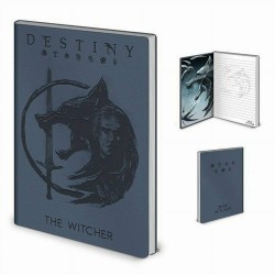 Pyramid The Witcher - The Sigils And The Wolf Flexi Cover Notebook (SR73543)