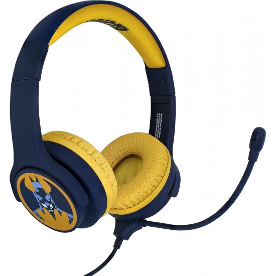 OTL Batman - Symbol Kids Interactive Headphones with Microphone