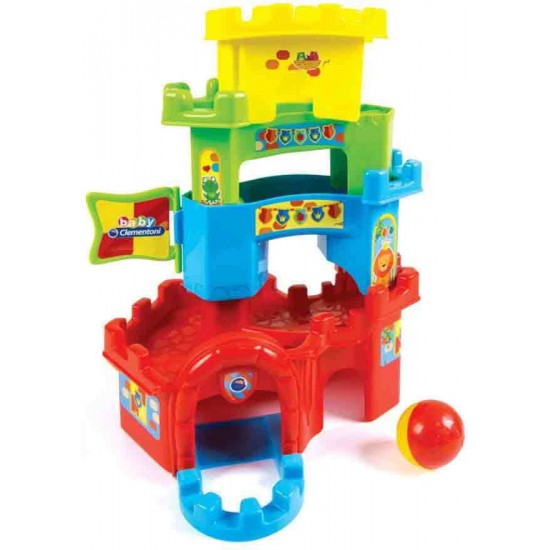 AS Baby Clementoni - Ball Drop Castle Roll and Run (1000-17226) AS Baby Clementoni - Ball Drop Castle Roll and Run (1000-17226)