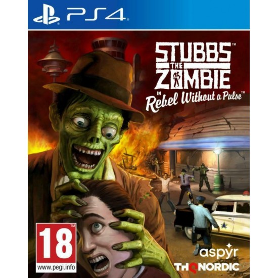 PS4 Stubbs The Zombie in Rebel Without a Pulse PS4 Stubbs The Zombie in Rebel Without a Pulse