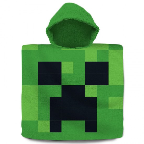 Mojang Minecraft cotton poncho towel Mojang Minecraft cotton poncho towel