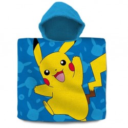 Kids Licensing Pokemon Pikachu cotton poncho towel Kids Licensing Pokemon Pikachu cotton poncho towel