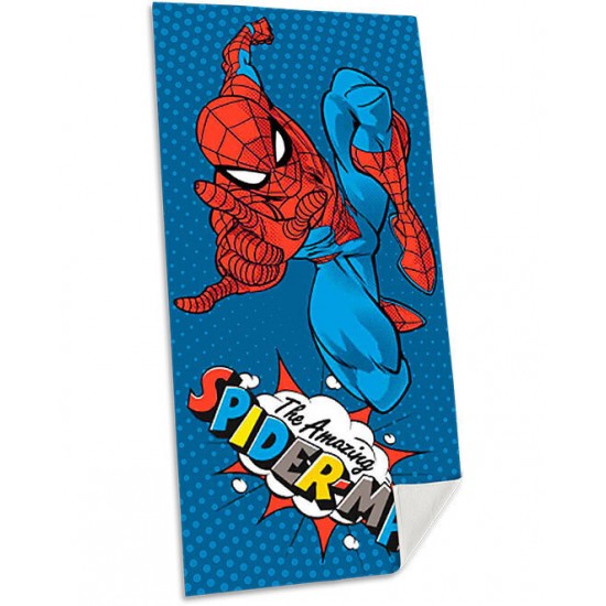 Marvel Spiderman cotton beach towel