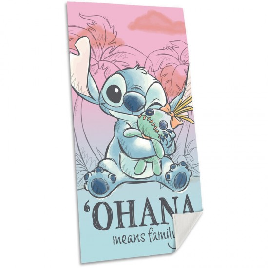 Kids Licensing Disney Stitch cotton beach towel Kids Licensing Disney Stitch cotton beach towel