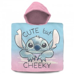 Kids Licensing Disney Stitch cotton poncho towel