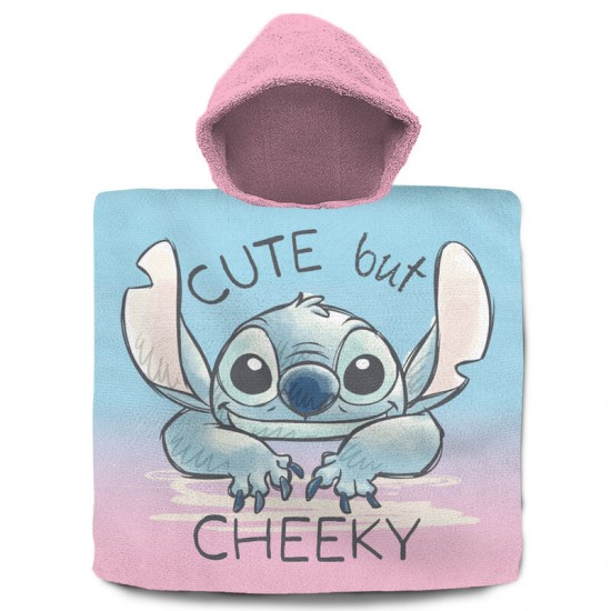 Kids Licensing Disney Stitch cotton poncho towel Kids Licensing Disney Stitch cotton poncho towel