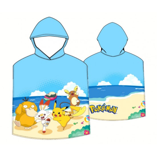 Nintendo Pokemon microfibre poncho towel Nintendo Pokemon microfibre poncho towel