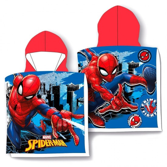 Marvel Spiderman microfibre poncho towel Marvel Spiderman microfibre poncho towel