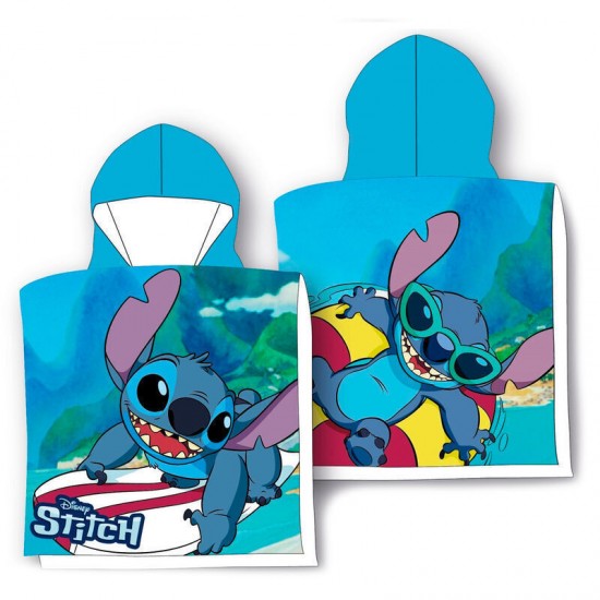Disney Stitch Surf microfibre poncho towel Disney Stitch Surf microfibre poncho towel