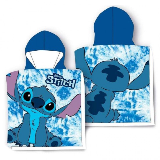 Disney Stitch cotton poncho towel Disney Stitch cotton poncho towel