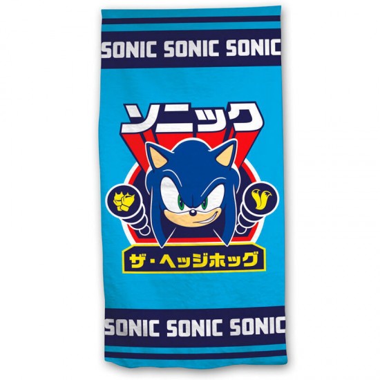 Sega Sonic The Hedgehog microfibre beach towel Sega Sonic The Hedgehog microfibre beach towel