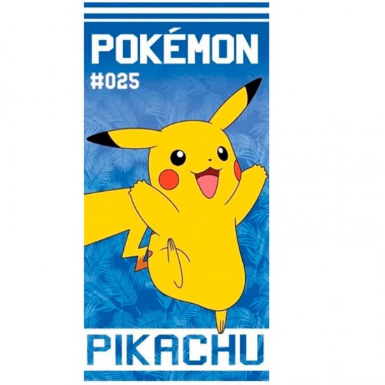 Nintendo Pokemon Pikachu beach towel cotton (140x70cm)
