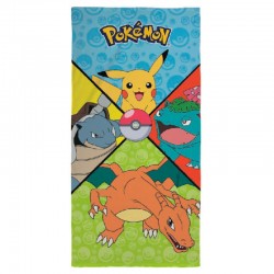 Cerda Pokemon cotton beach towel Cerda Pokemon cotton beach towel