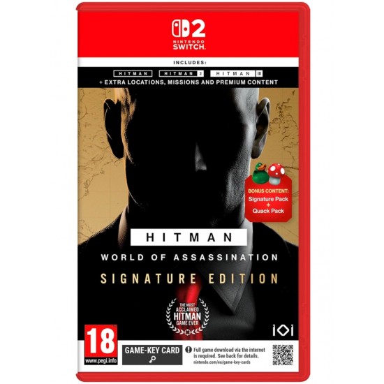  NSW2 Hitman World of Assassination - Signature Edition (Game Key Card)