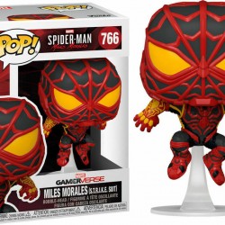Funko POP figure Marvel Spiderman Miles Morales S.T.R.I.K.E. Suit