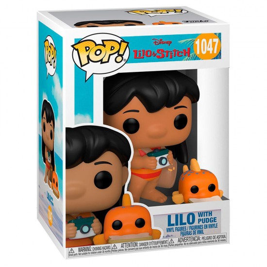 FUNKO POP figure Arctic Lilo and Stitch Lilo with Pudge