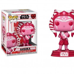 Funko Pop! Star Wars: Valentines S2 - Ahsoka #496 Bobble-Head Vinyl Figure