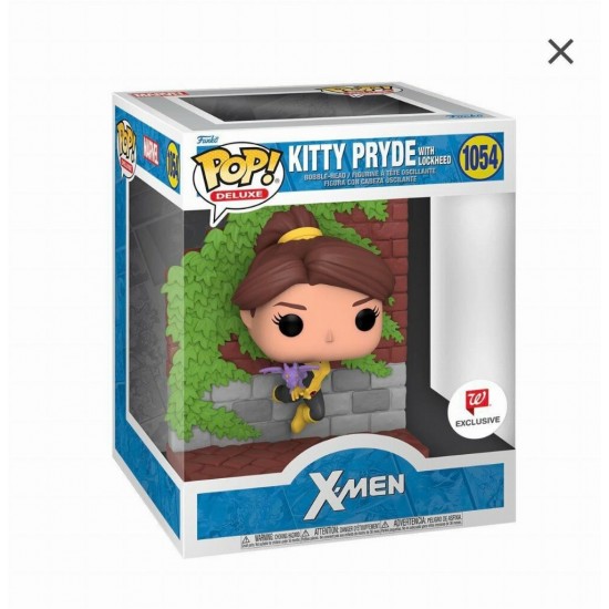 Funko Pop! Deluxe: Marvel - Kitty Pryde with Lockheed (Special Edition) #1054 Bobble-Head Vinyl Figure