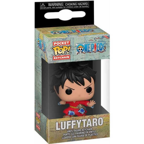Funko Pocket Pop!: One Piece S6 - Luffytaro (in Kimono) Vinyl Figure Keychain Funko Pocket Pop!: One Piece S6 - Luffytaro (in Kimono) Vinyl Figure Keychain