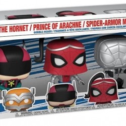 Funko Pop! Marvel: Prodigy / The Hornet / Prince of Arachne / Spider-Armor MK I & Spider-Armor MK II Special Edition (Exclusive)