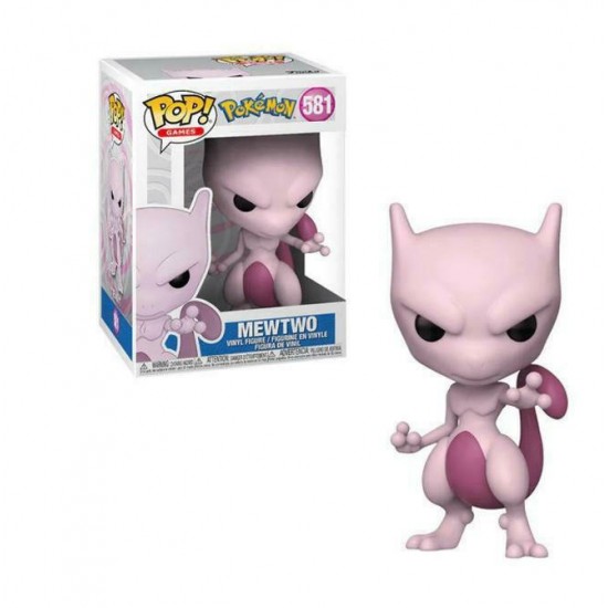 Funko Pop! Games: Pokemon - Mewtwo #581 Vinyl Figure Funko Pop! Games: Pokemon - Mewtwo #581 Vinyl Figure