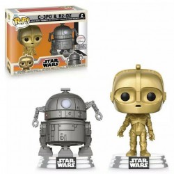 Funko Pop! Disney: Star Wars Concept - C-3PO  R2-D2  (Exclusively at Disney) 2-Pack Bobble-Heads Vinyl Figures