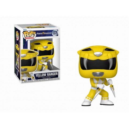 Funko Pop! Television: Power Rangers - Yellow Ranger #1375 Vinyl Figure Funko Pop! Television: Power Rangers - Yellow Ranger #1375 Vinyl Figure