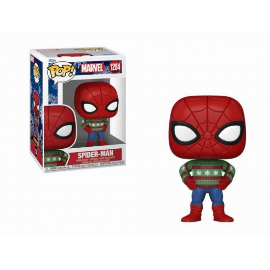Funko Pop! Marvel: Holiday - Spider-Man (SWTR) #1284 Bobble-Head Vinyl Figure
