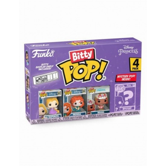 Funko Bitty Pop! 4-Pack: Disney Princess - Rapunzel Vinyl Figures
