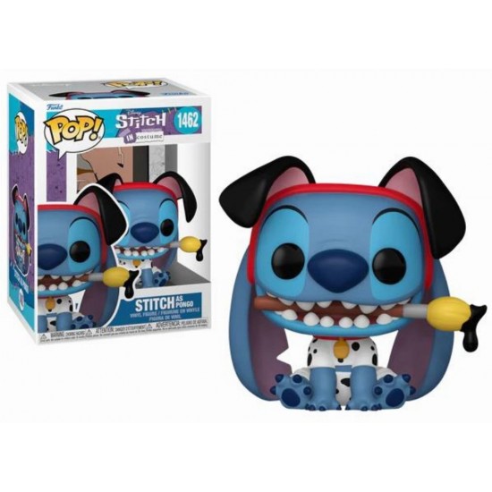 Funko Pop! Disney: Stitch Costume - 101 Dalmatians PONGO # Vinyl Figure Funko Pop! Disney: Stitch Costume - 101 Dalmatians PONGO # Vinyl Figure