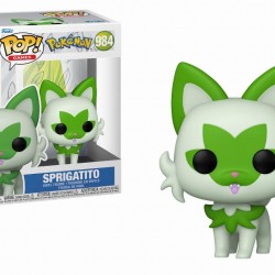 Funko Pop! Games: Pokemon - Sprigatito #984 Vinyl Figure Funko Pop! Games: Pokemon - Sprigatito #984 Vinyl Figure