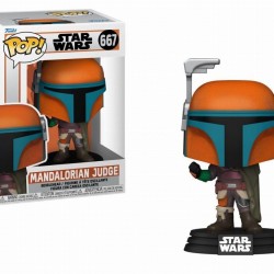 Funko Pop! Disney Star Wars: The Mandalorian - Mandalorian Judge #667 Bobble-Head Vinyl Figure
