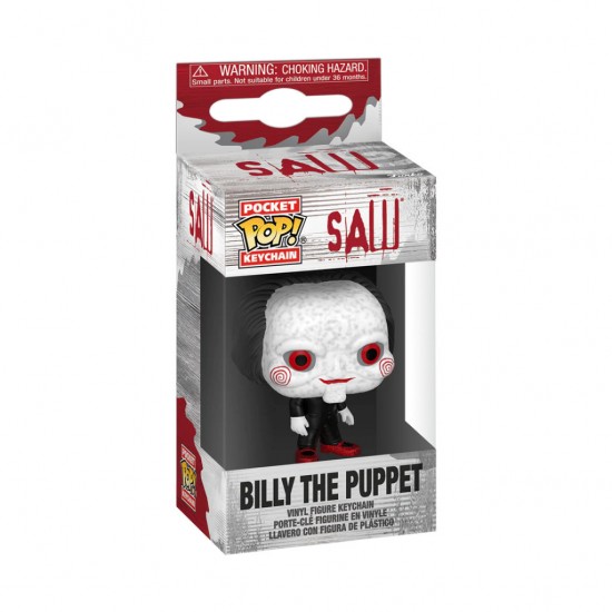  Funko Pocket Pop!: Saw (10th Anniversary) - Billy The Puppet Vinyl Figure Keychain