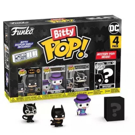 Funko Bitty Pop! 4-Pack DC: Batman 85th - Batman Vinyl Figures