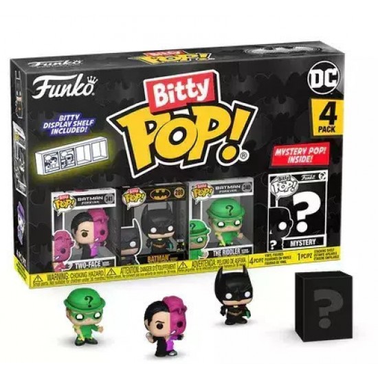 Funko Bitty Pop! 4-Pack DC: Batman 85th - Two Face Vinyl Figures