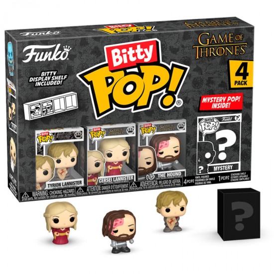 Funko Bitty Pop! 4-Pack: Game of Thrones - Tyrion Vinyl Figures Funko Bitty Pop! 4-Pack: Game of Thrones - Tyrion Vinyl Figures
