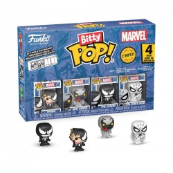 Funko Bitty Pop! 4-Pack: Spider-Man - Venom, Anti-Venom, She-Venom, Spider-Man Vinyl Figures