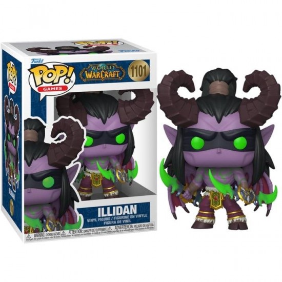 Funko Pop! Games: World of Warcraft - Illidan* #1101 Vinyl Figure