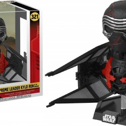 Funko Pop! Deluxe: Star Wars Ep 9 - Supreme Leader Kylo Ren In The Whisper #321 Bobble-Head Vinyl Figure